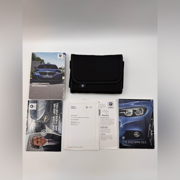 Other - BMW 5 Series Sedan Owners Wallet Compact Manual Book